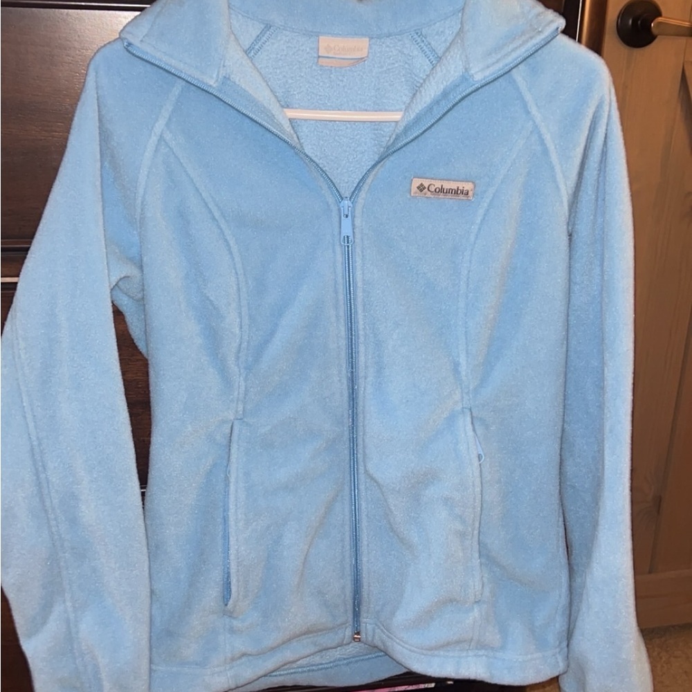 Columbia Sky Blue Fleece Jacket